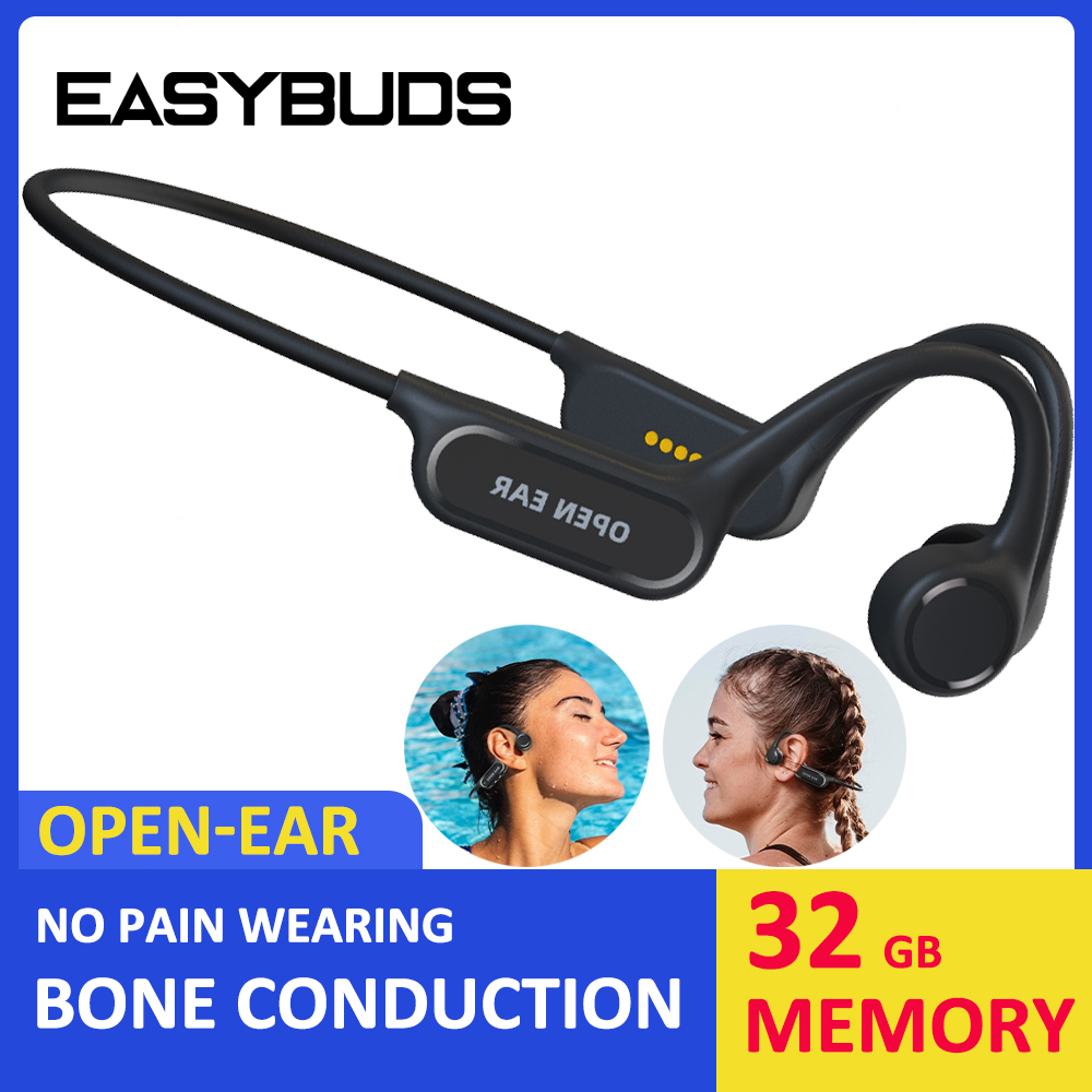 Open Ear Air Conduction Headphones - EASYBUDS Auricolare a orecchio aperto Auricolare