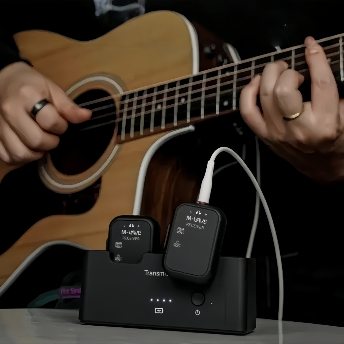 In Ear Monitors For Singers - Sistema di monitoraggio in-ear wireless M-VAVE