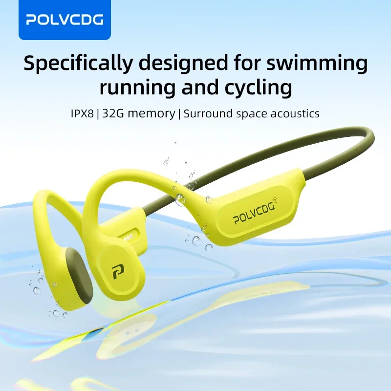 Type C Wired Earphones With Mic - POLVCDG X9 Auricolari a Conduzione Ossea
