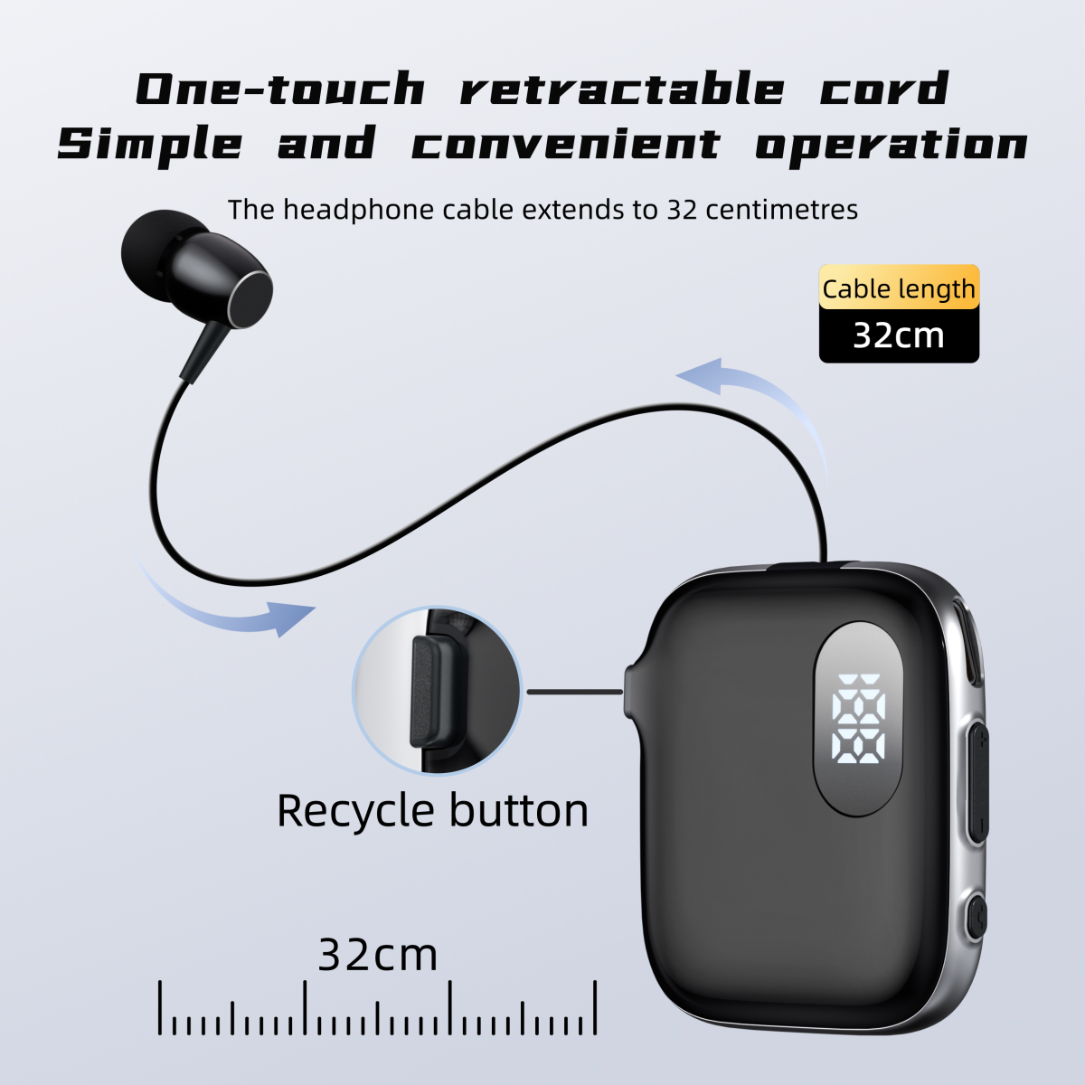 Sleep Mask Headphones Bluetooth - Auricolare Bluetooth con Clip da Bavero,