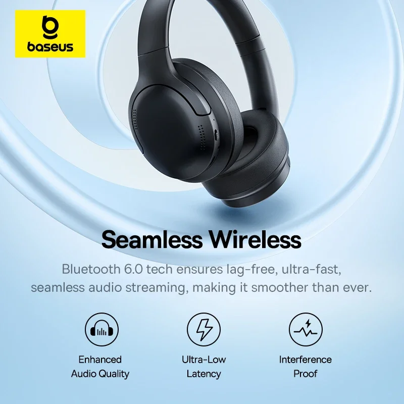 Baseus BH1 Lite Cuffie wireles - Anc Wireless Over Ear Headphones recensione e prezzo