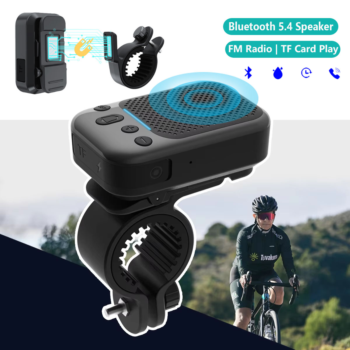 Mini altoparlante wireless per - Portable Bluetooth Speaker Waterproof Ipx7 recensione e prezzo