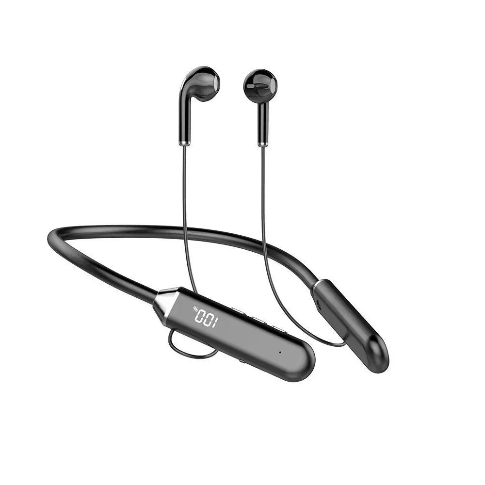 Cuffie senza fili Bluetooth 5. - Magnetic Neckband Sports Earphones recensione e prezzo