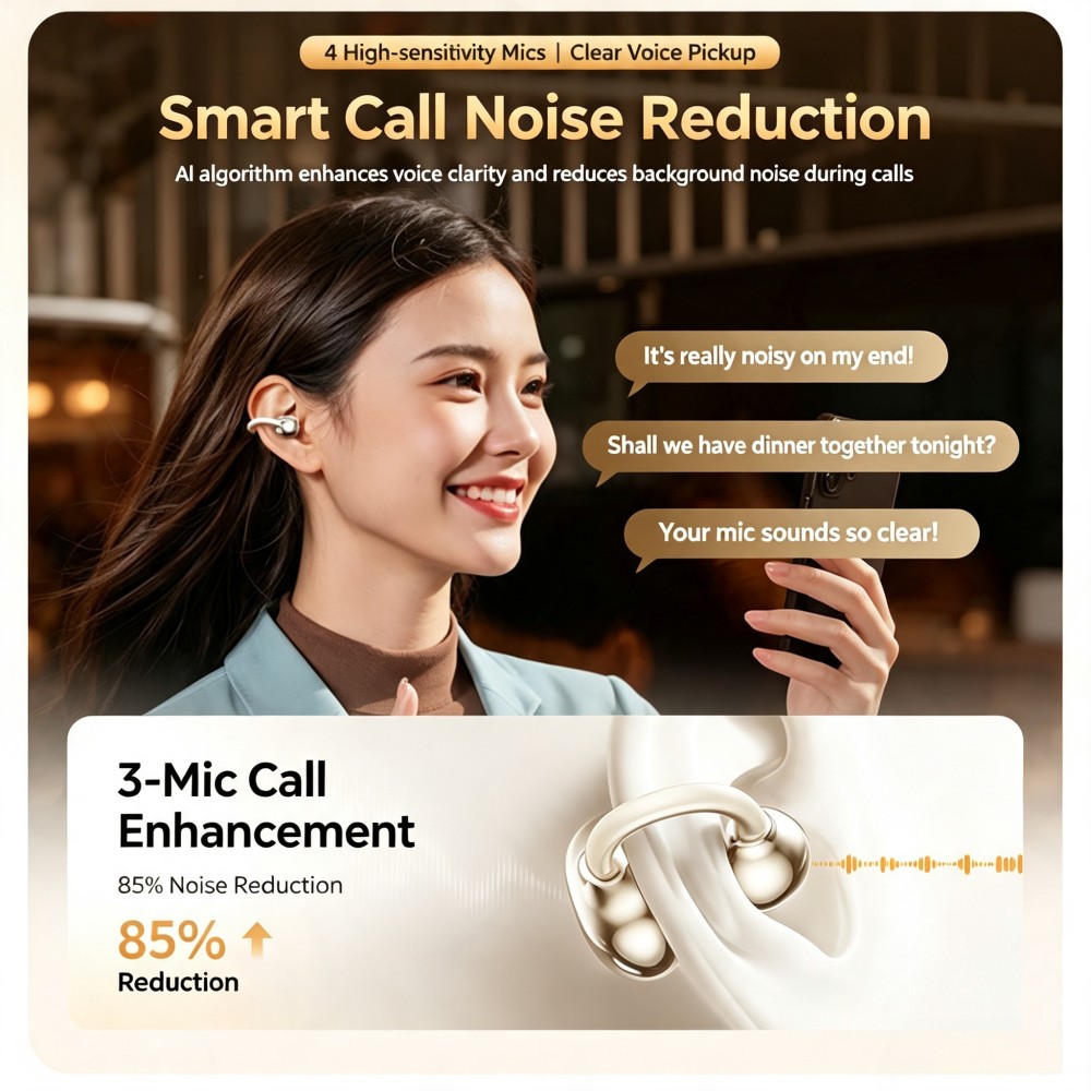 KEBIDUMEI Auricolari Bluetooth - Open Ear Air Conduction Headphones recensione e prezzo