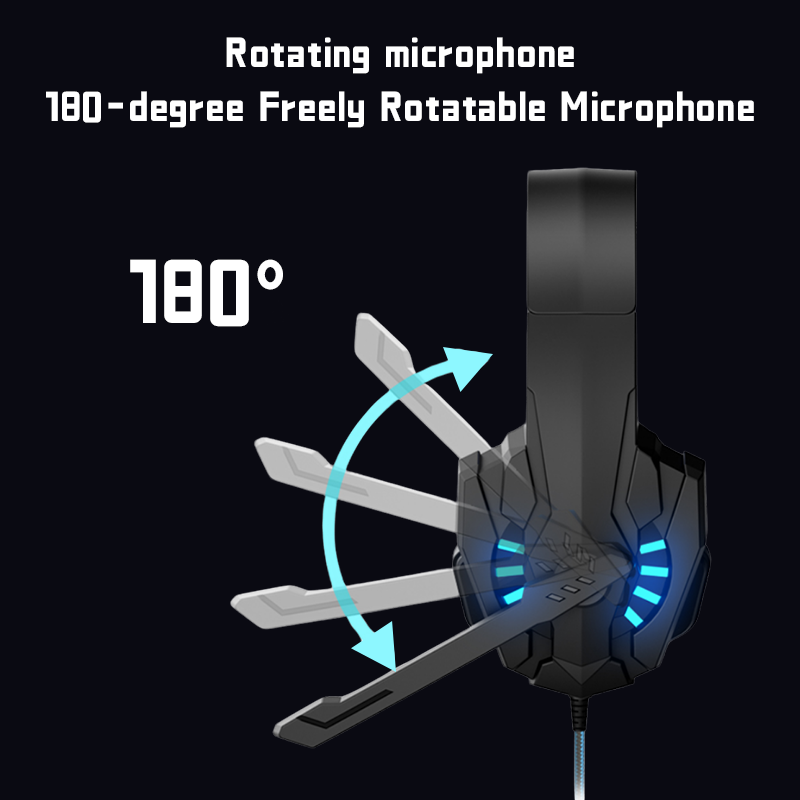 Cuffie A7 Cuffie da gioco cabl - Gaming Headset With Mic Rgb recensione e prezzo