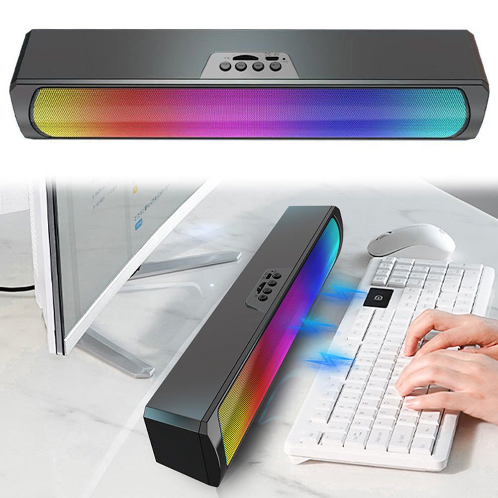 Soundbar per Computer Portatil - Rgb Computer Soundbar For Pc recensione e prezzo